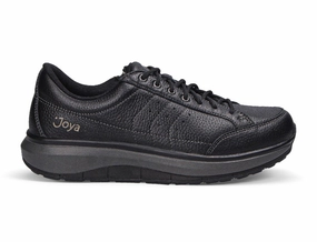 Strong Grip Mens Wave Wide-Fit Zip Moscow Black Shoes