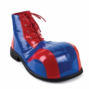 Linen Air Strong Stitching CLOWN-05 Red-Blue Patent