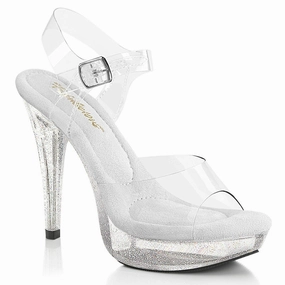 COCKTAIL-508MG Clear/Clear Retro Sandals