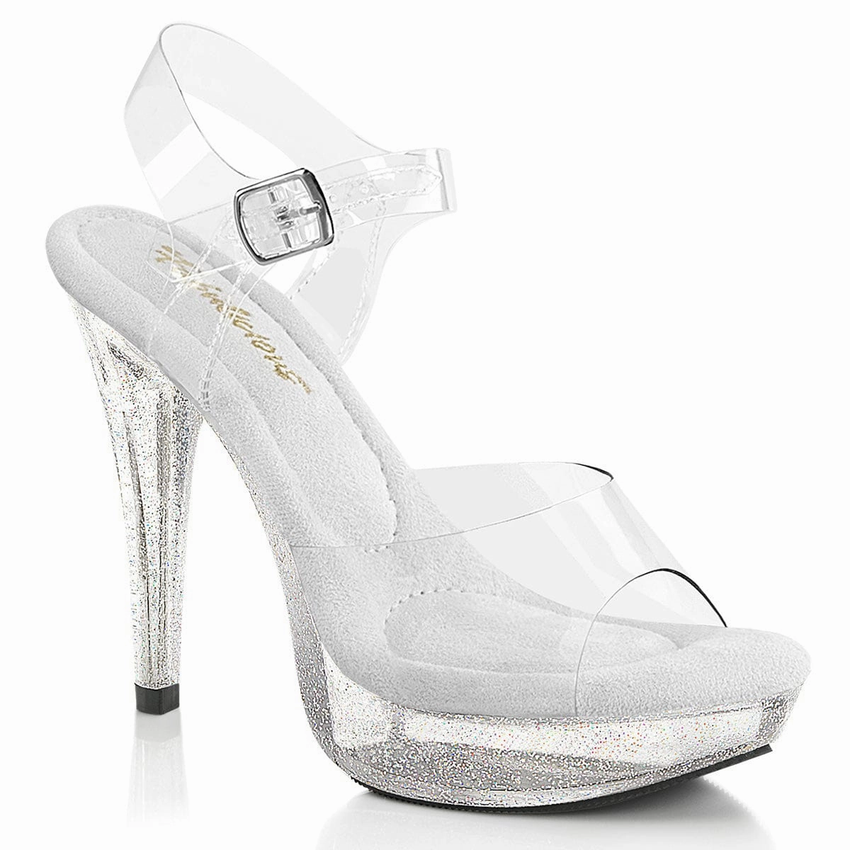 COCKTAIL-508MG Clear/Clear Retro Sandals