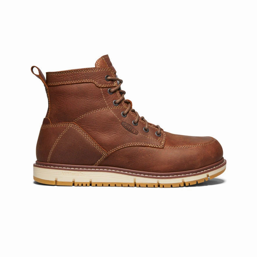 Fast Step Traction Sole CSA Work Boot: San Jose 6" - Gingerbread