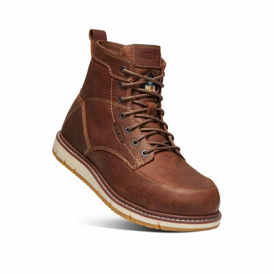 Hard Step CSA Work Boot: San Jose 6" - Gingerbread