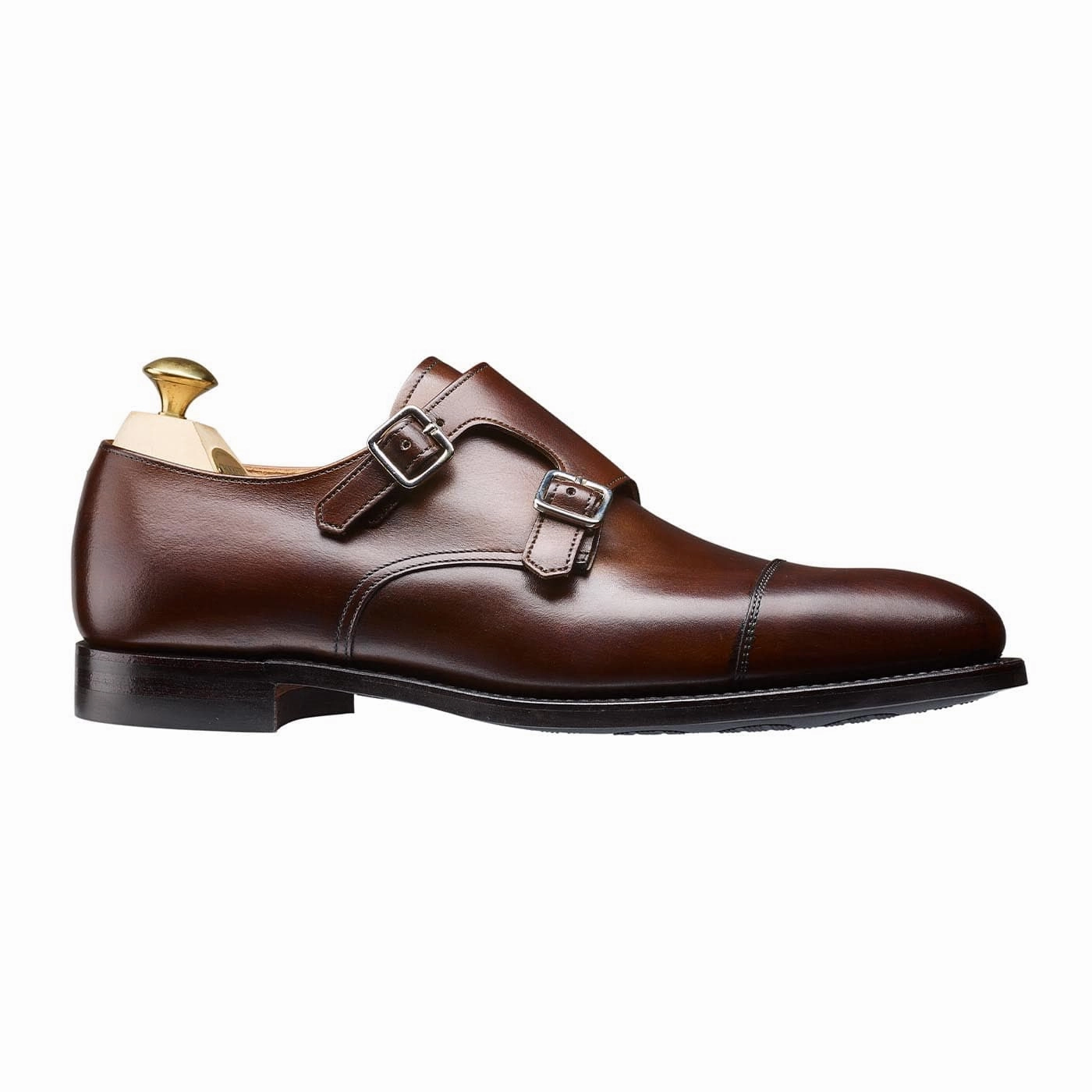 Rain Step Lowndes 4 Dark Brown Burnished Calf