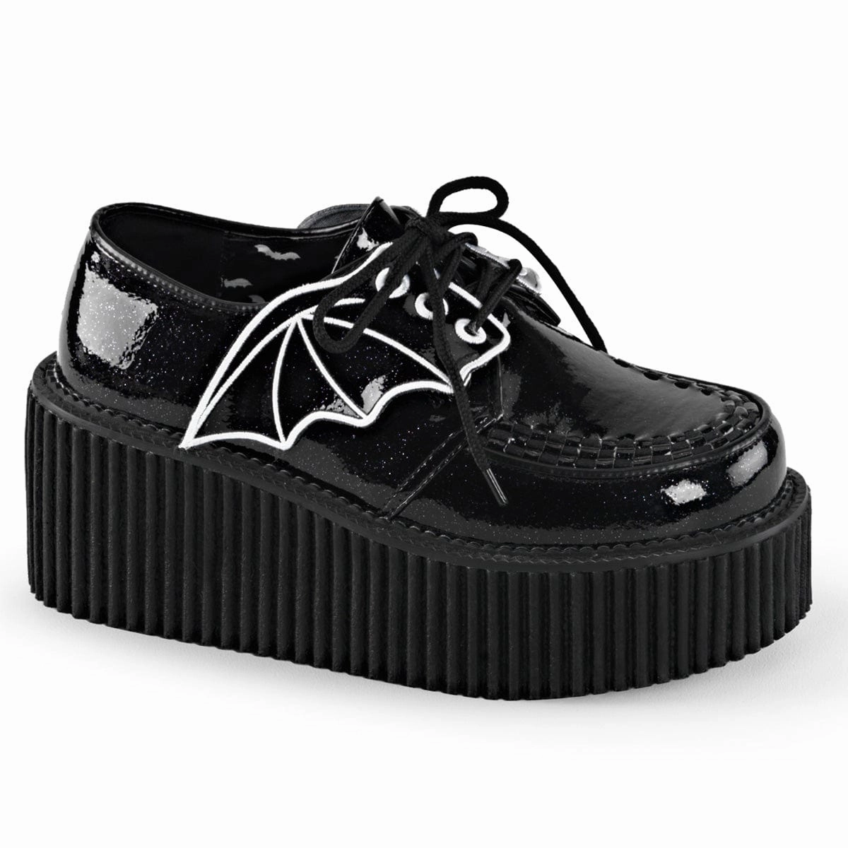 Summer Heat CREEPER-205 Black Glitter Vinyl