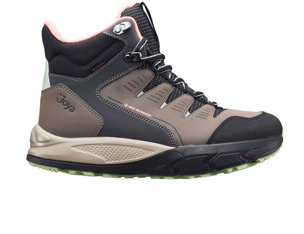 Clean Step Womens Active Waterproof Sierra Brown Black Hiking Boots