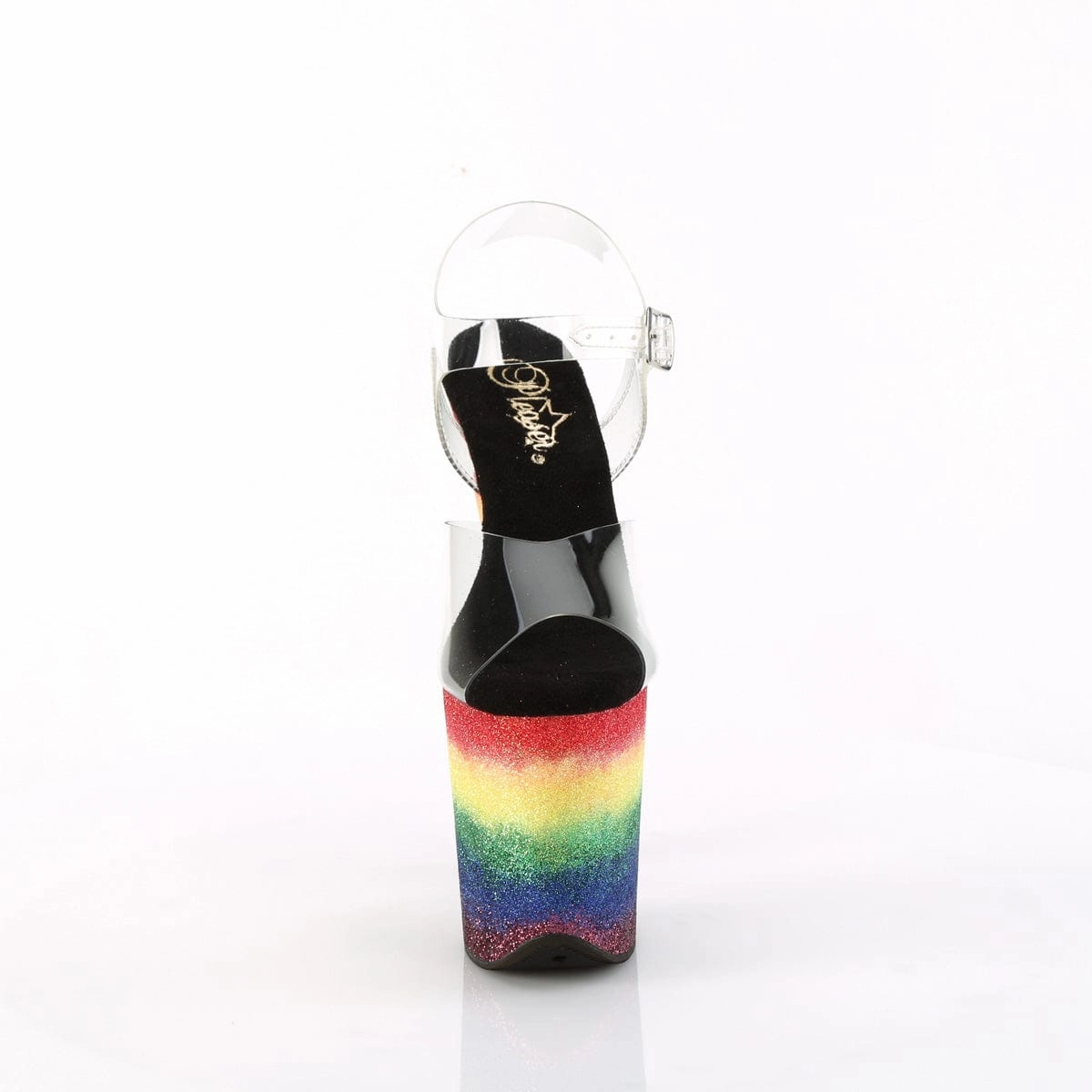 Casual Outdoor Shoes Lite Mode FLAMINGO-808RG-04 Clear/Rainbow Glitter