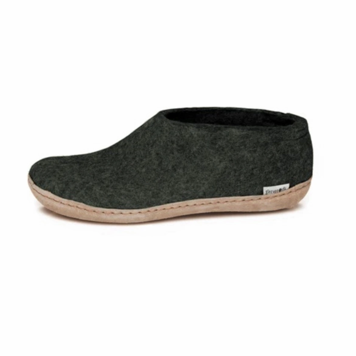 Shoe with Leather Sole - Forest Responsive Energy Saving