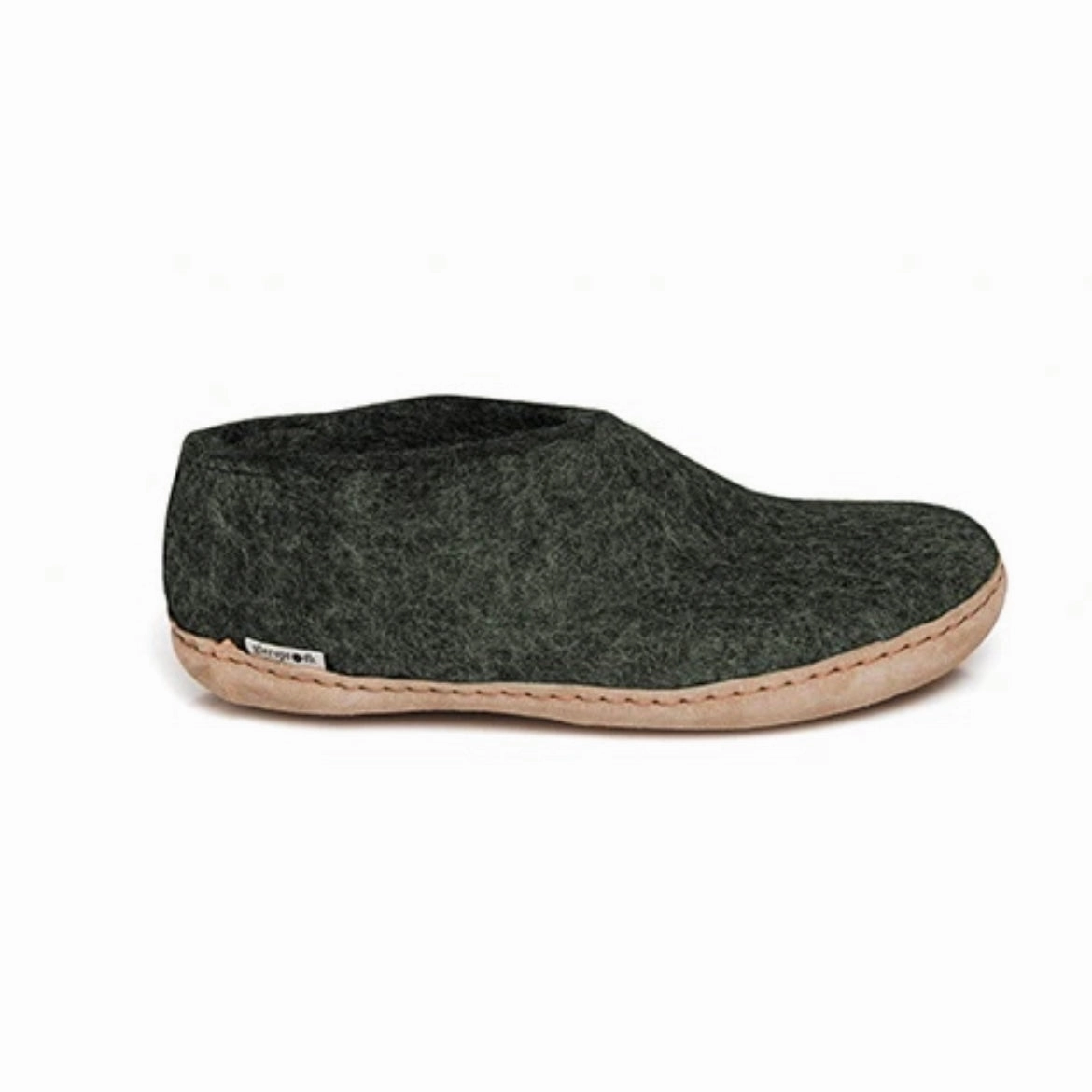 Strong Shoe with Leather Sole - Forest