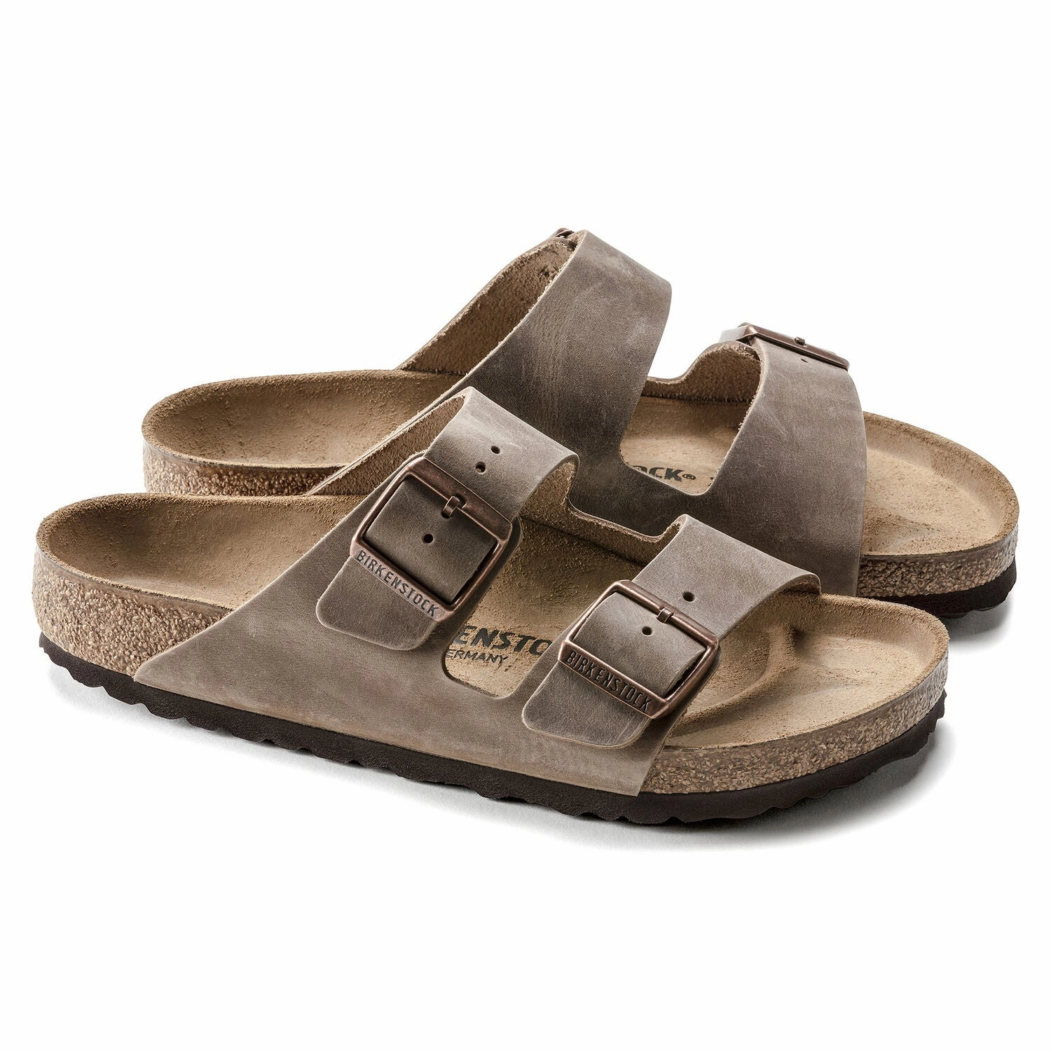 Low Heel Outdoor Sandals Arizona - Tobacco