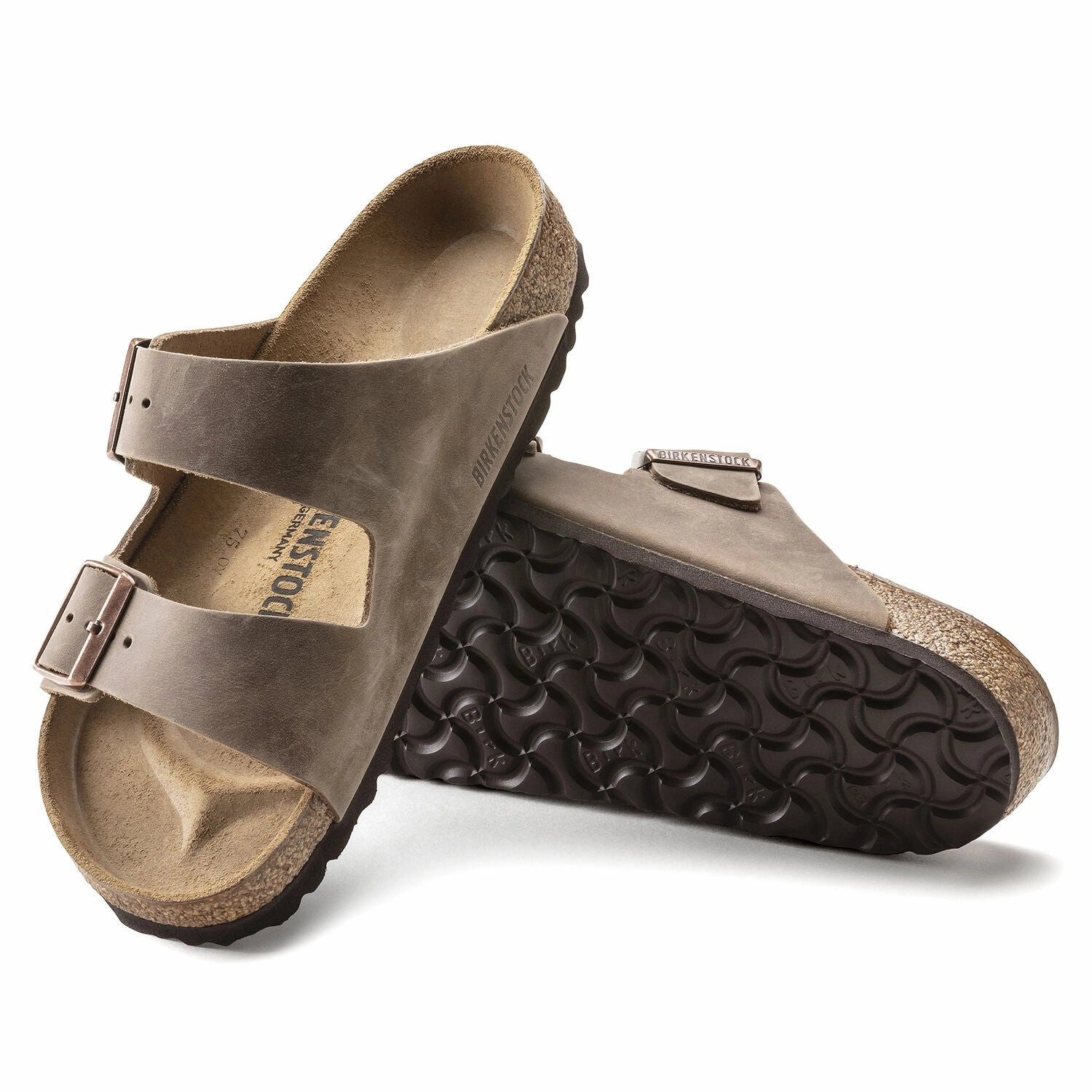 Sleek Summer Footwear Arizona - Tobacco
