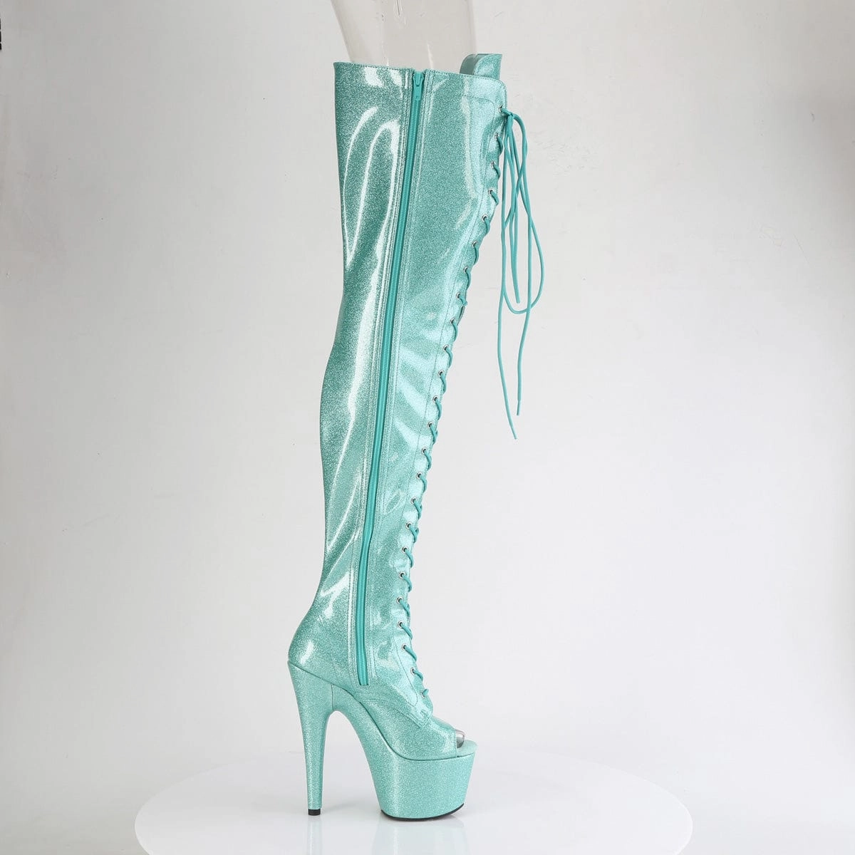 Day Long ADORE-3021GP Aqua Glitter Patent/M