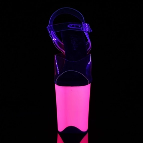 FLAMINGO-808UV Clear/Neon Pink Fast Wear Cool Look
