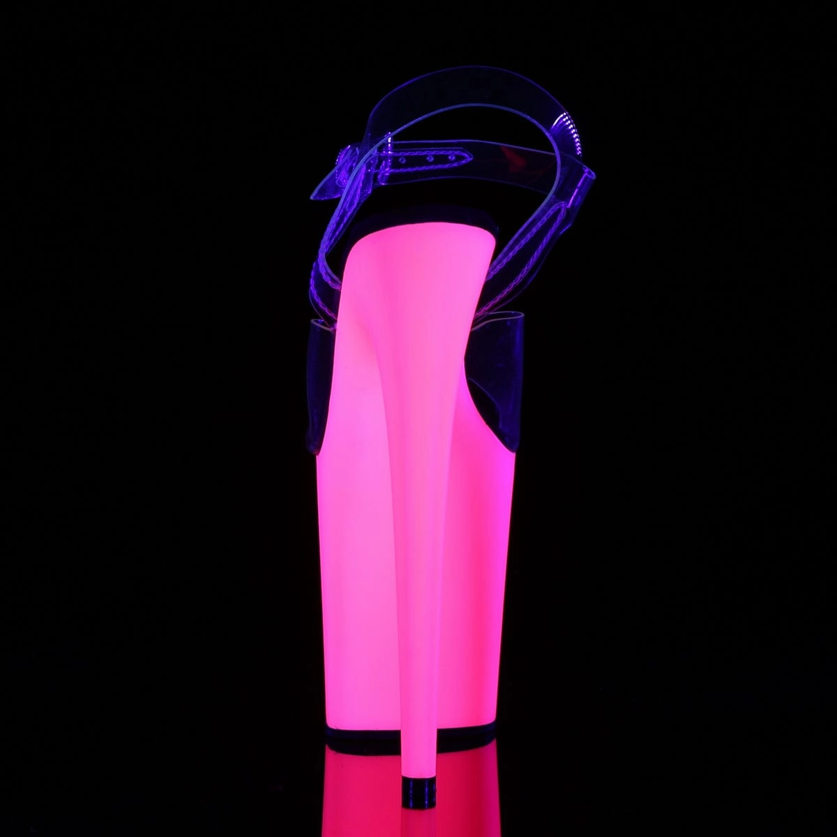 Sleek Construction Quick Wear FLAMINGO-808UV Clear/Neon Pink