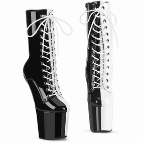 Urban Bold Stylish And Functional CRAZE-1040TT Black-White Patent/Black-White