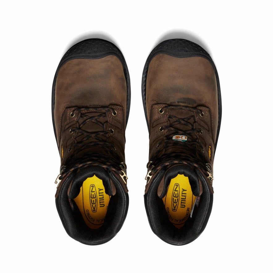 Smart Look Pointed Toe CSA Work Boot: Camden 8" Insulated