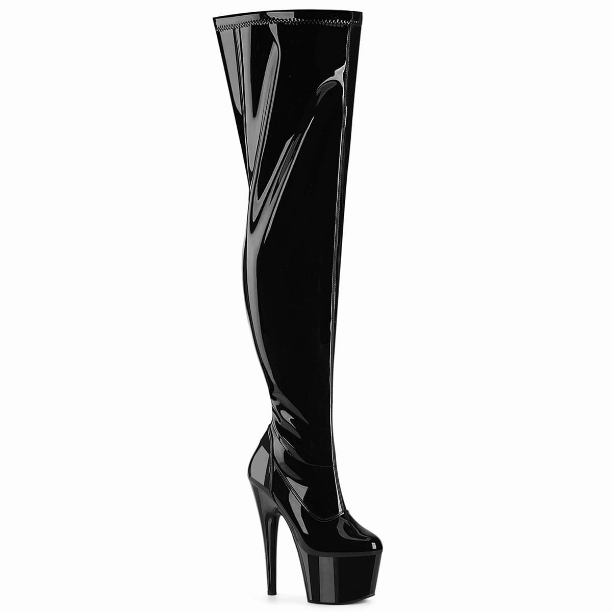 Moisture   Wicking ADORE-3000WCF Black Stretch Patent/Black