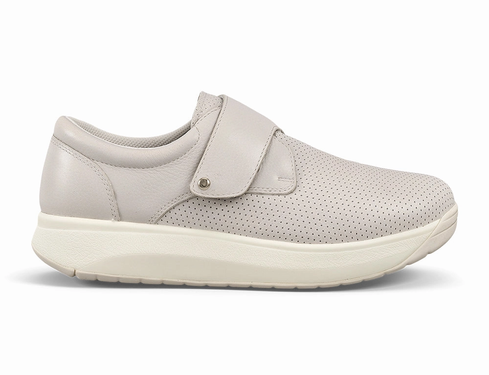 Womens Senso Adjustable Relax II Light Beige Shoes Comfort Curve Power Flow