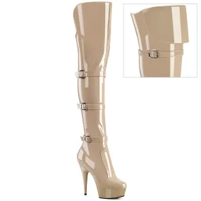 Impact Resistant DELIGHT-3018 Nude Stretch Patent/Nude