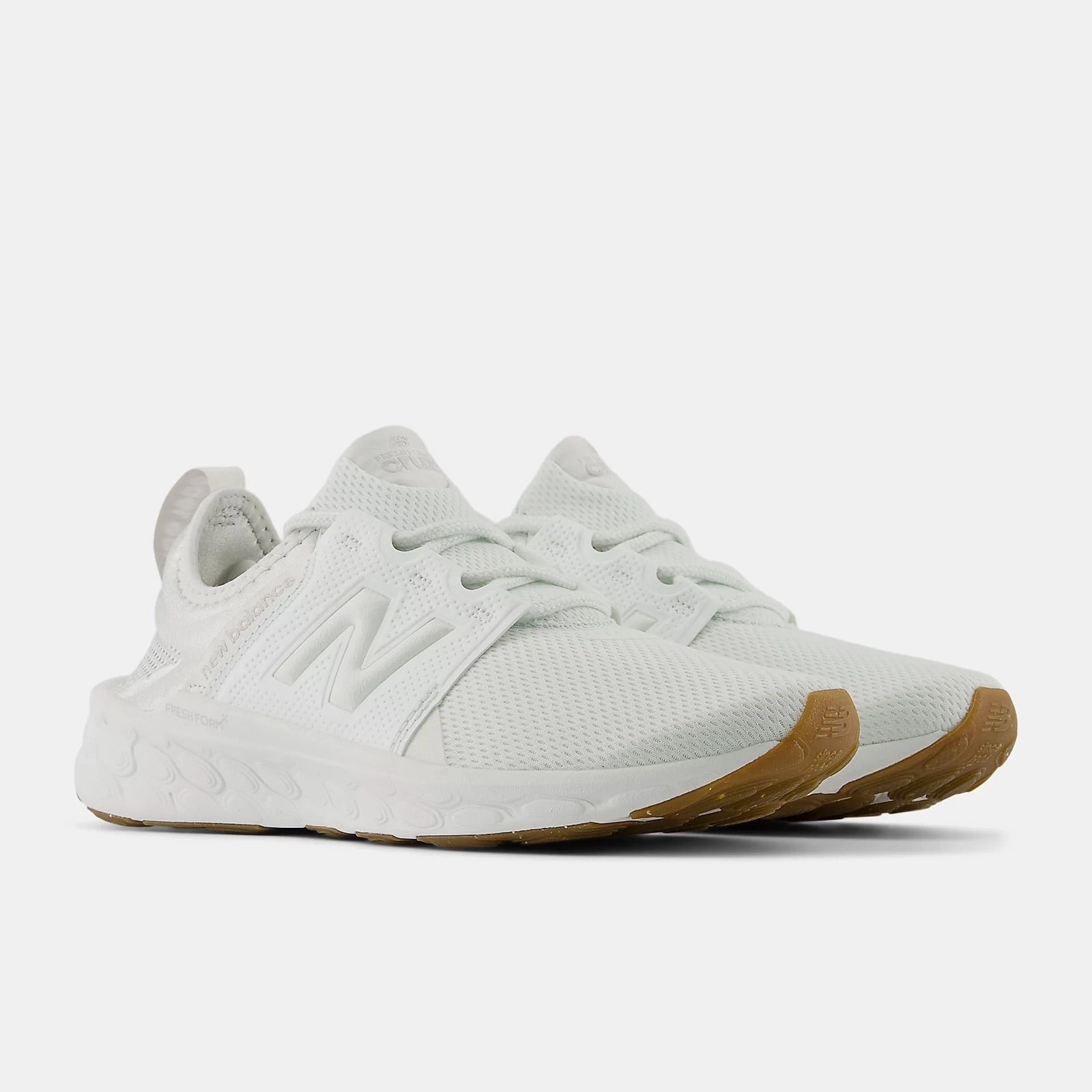 Fresh Foam X Cruz v3 - White with Gum Toe Protection