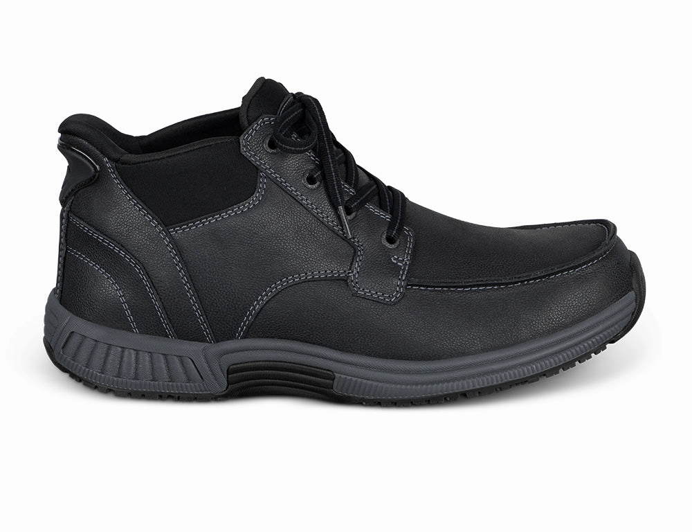 Mens Hands-Free Verno Black Boots Urban Style