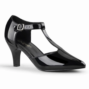 Stylish Pumps DIVINE-415 Black Patent