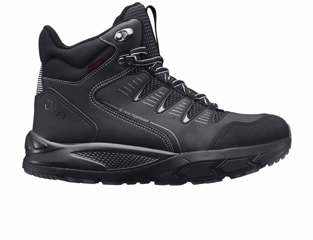 Womens Active Waterproof Sierra Black Hiking Shoes Dad Pick Casual