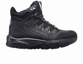 Womens Active Waterproof Sierra Black Hiking Shoes Dad Pick Casual