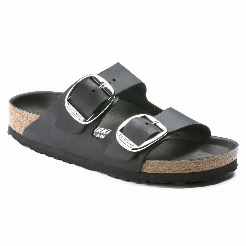 Relax Comfort ARIZONA BIG BUCKLE OILED LEATHER BLACK