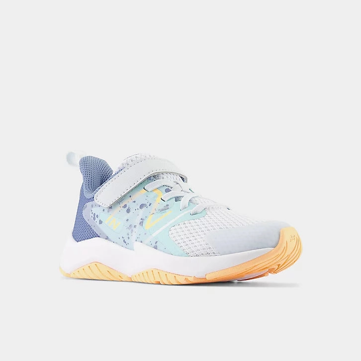 Rave Run v2 - Ice Blue with Bright Cyan Adjustable