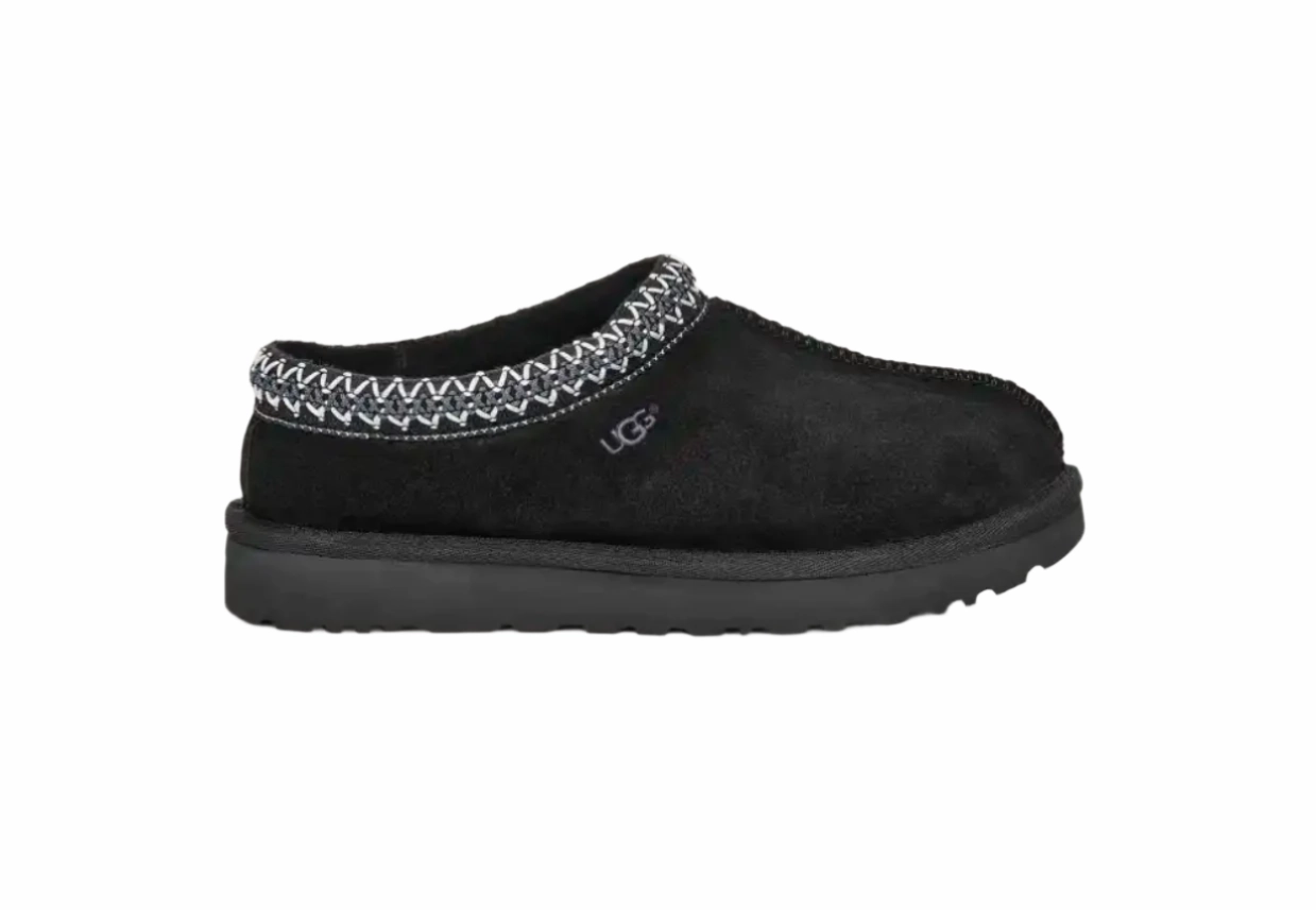 TASMAN SLIPPER BLACK, WOMENS Simple Step