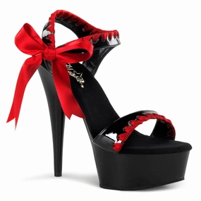 Casual Wear Shore Style DELIGHT-615 Black-Red/Black