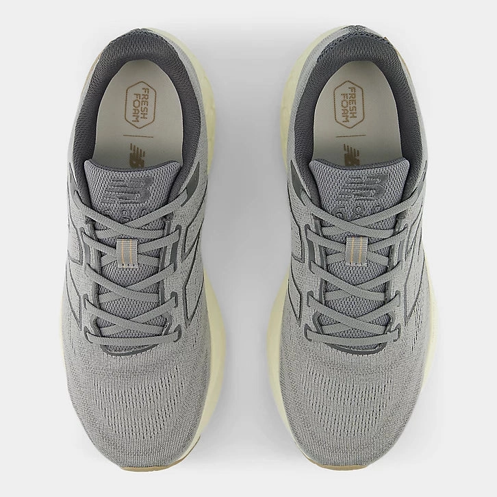 Fresh Foam 680v8 - Slate Grey with Castlerock Pilates Cool Breathable Material