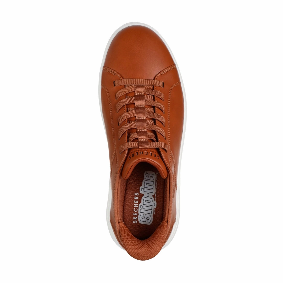 Slip-ins: Court Break - Double Vented - Cognac Stripe Mood