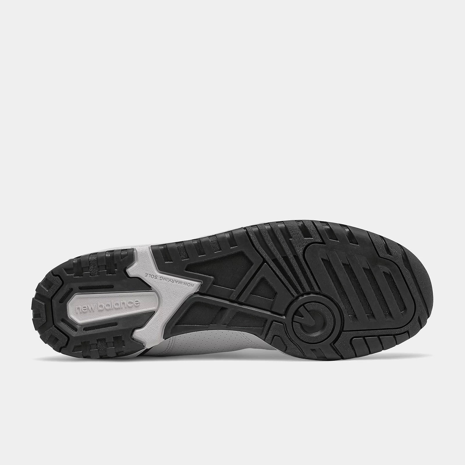 550 - White with Black Lace Up Style