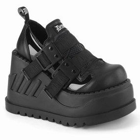 STOMP-28 Black Patent -Vegan Leather Future Walk