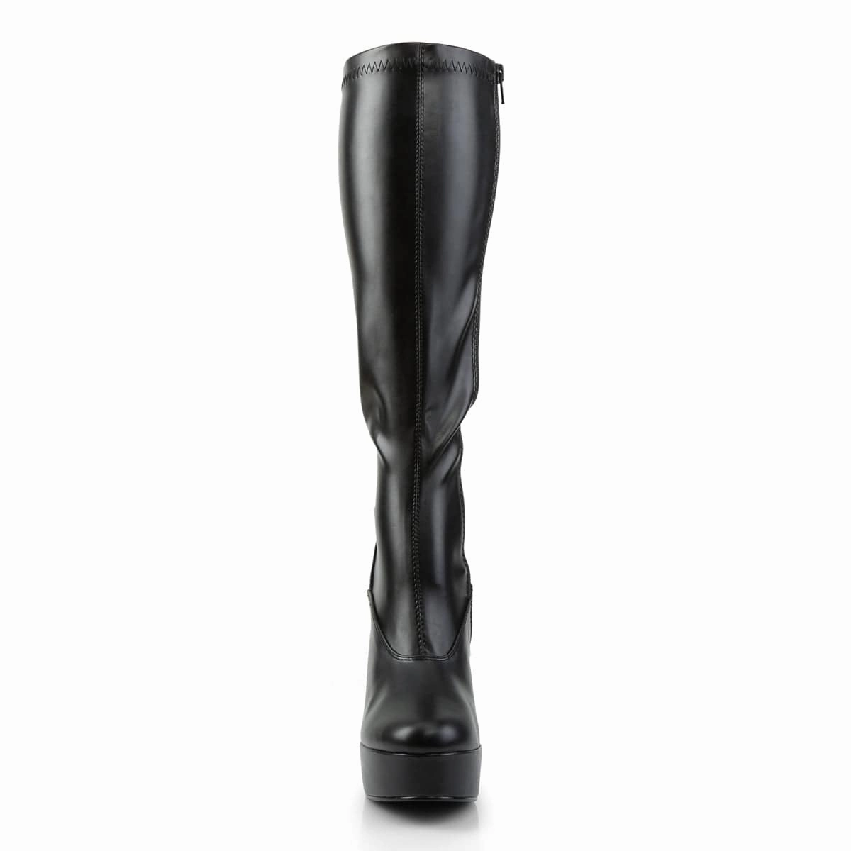 Quiet Sole ELECTRA-2000Z Black Stretch Faux Leather