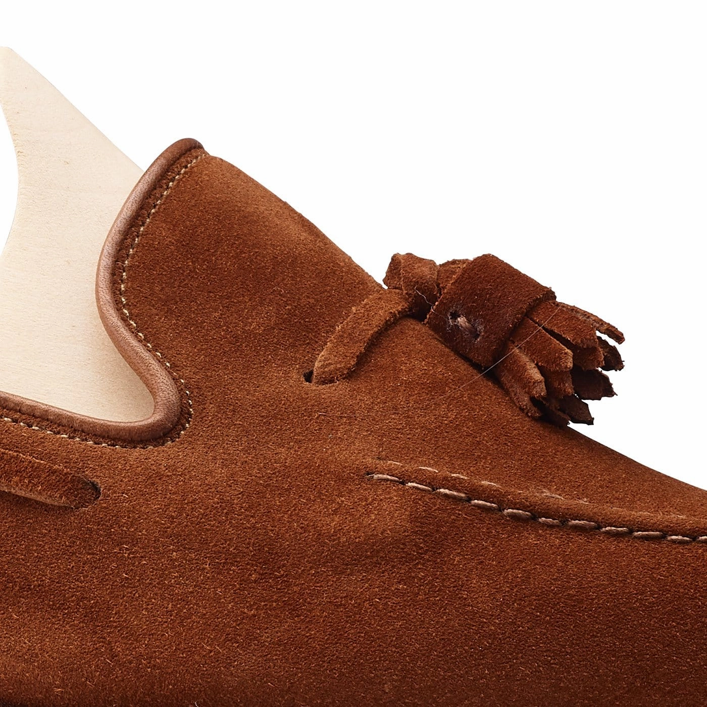 Tailored Fit Casual Shoes Carly Polo Brown Calf Suede