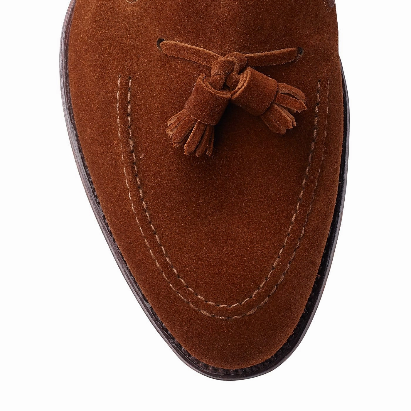 Carly Polo Brown Calf Suede Rain Guard Office use