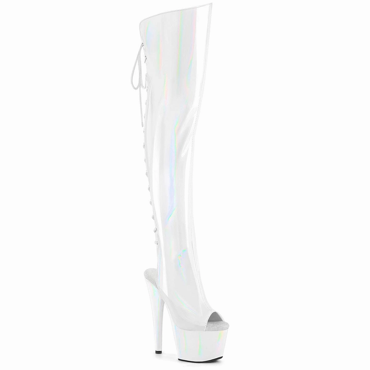 ADORE-3019HWR White Stretch Hologram/White Hologram Quality