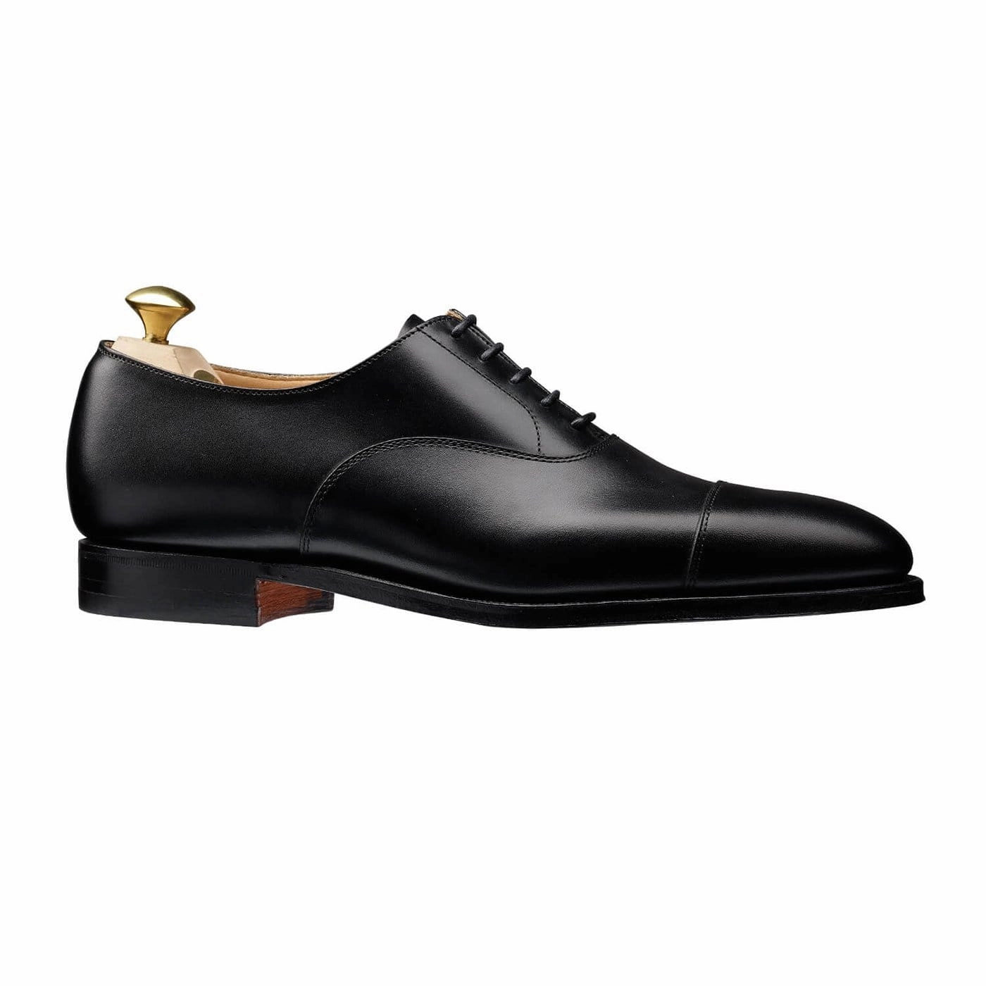 All Day Stylish Fit Connaught Black Calf (F Fitting)