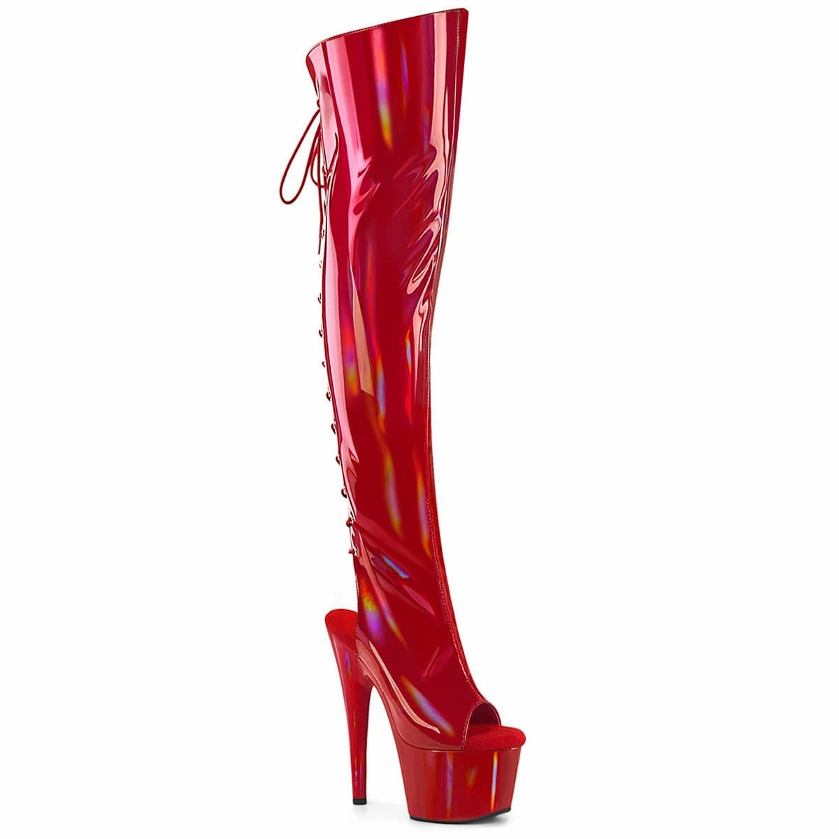 ADORE-3019HWR Red Stretch Hologram/Red Hologram Dust Guard