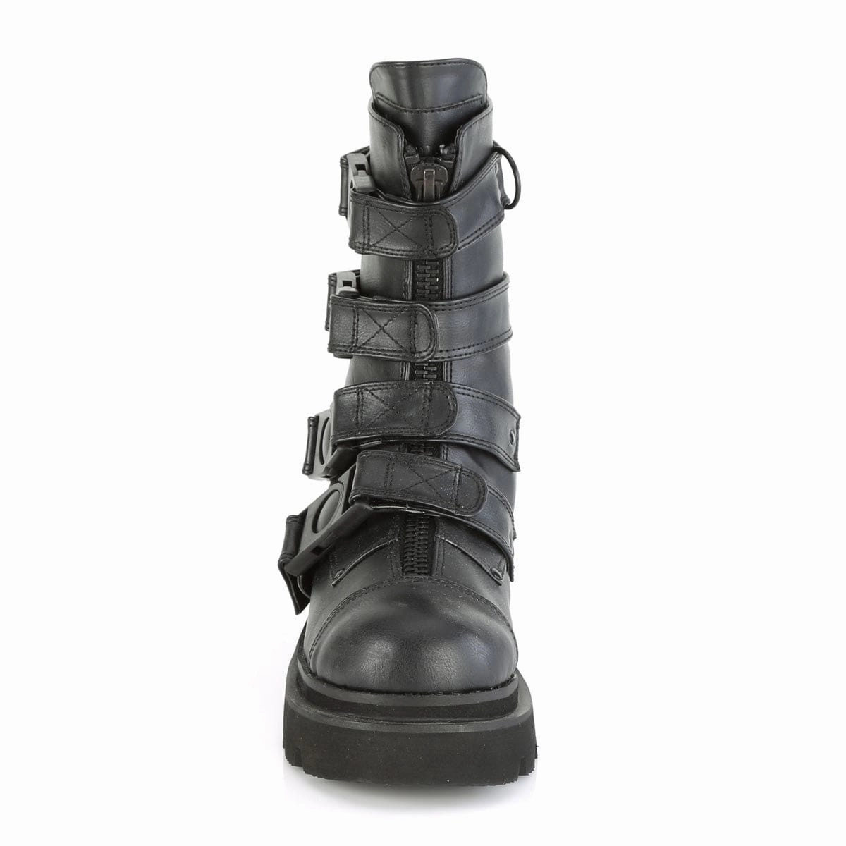 Shine Tone Beauty Walk RENEGADE-55 Black Vegan Leather