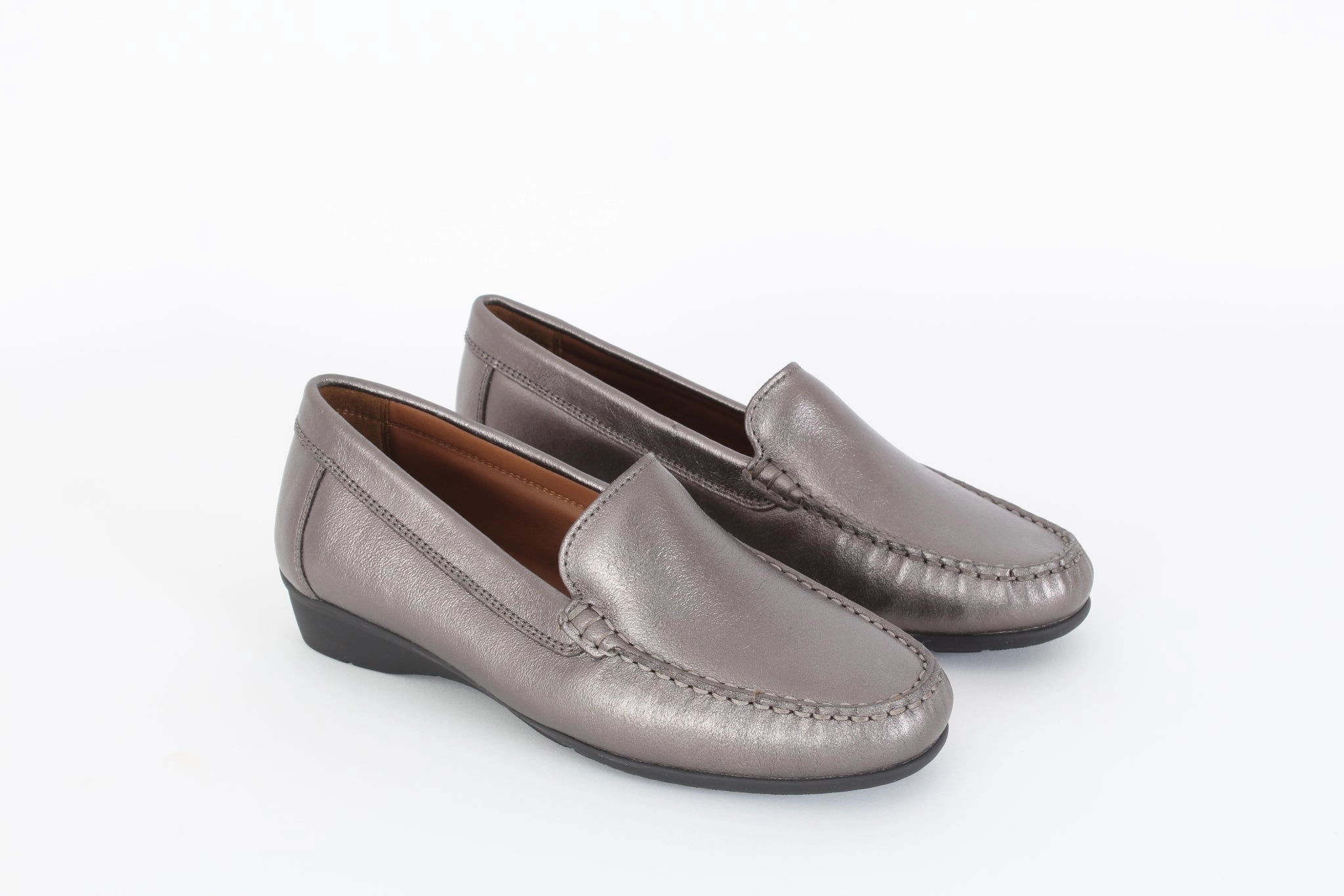 EXTIME slip-on loafers Polished Trim Narrow Ease