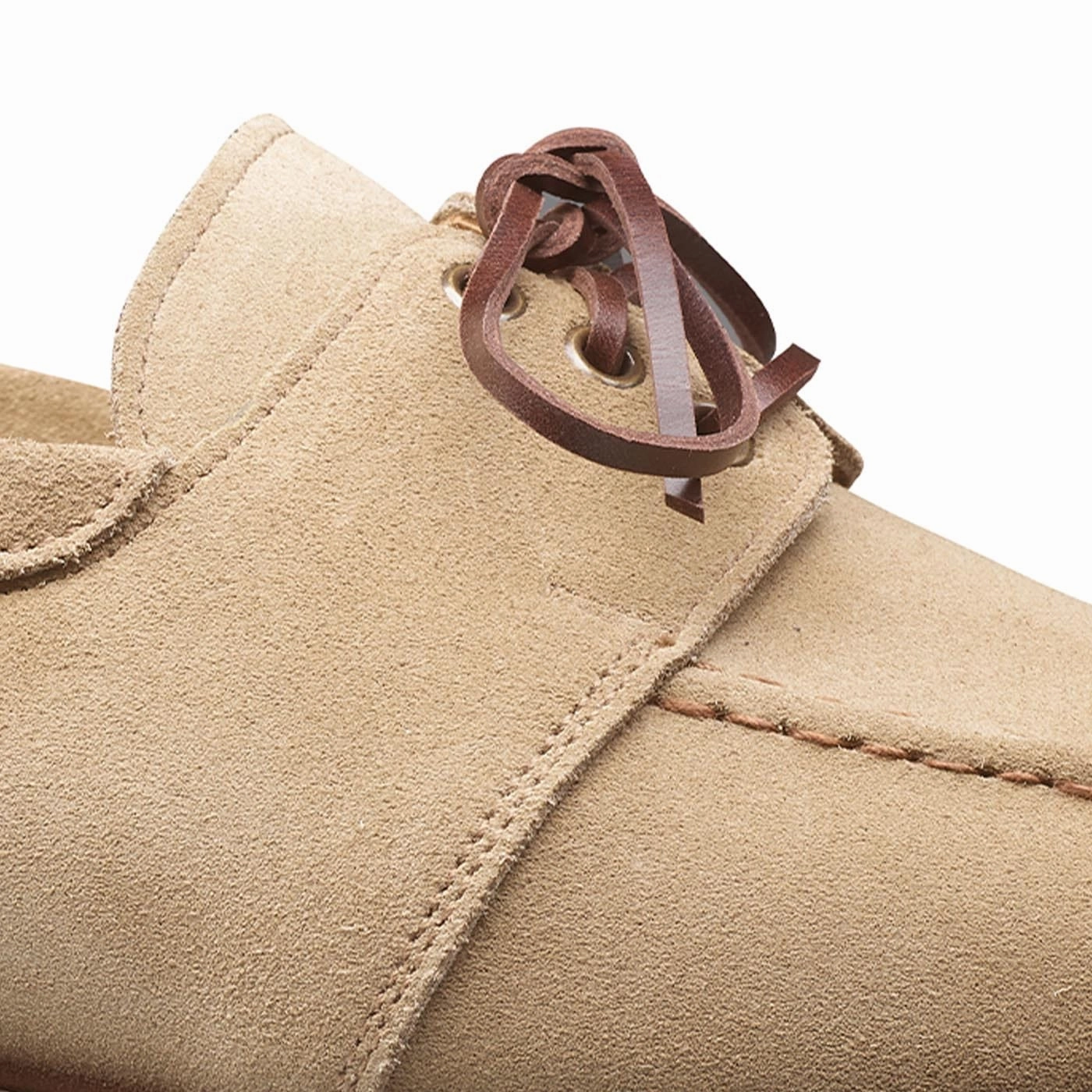 Heel Guard Falmouth Khaki Suede