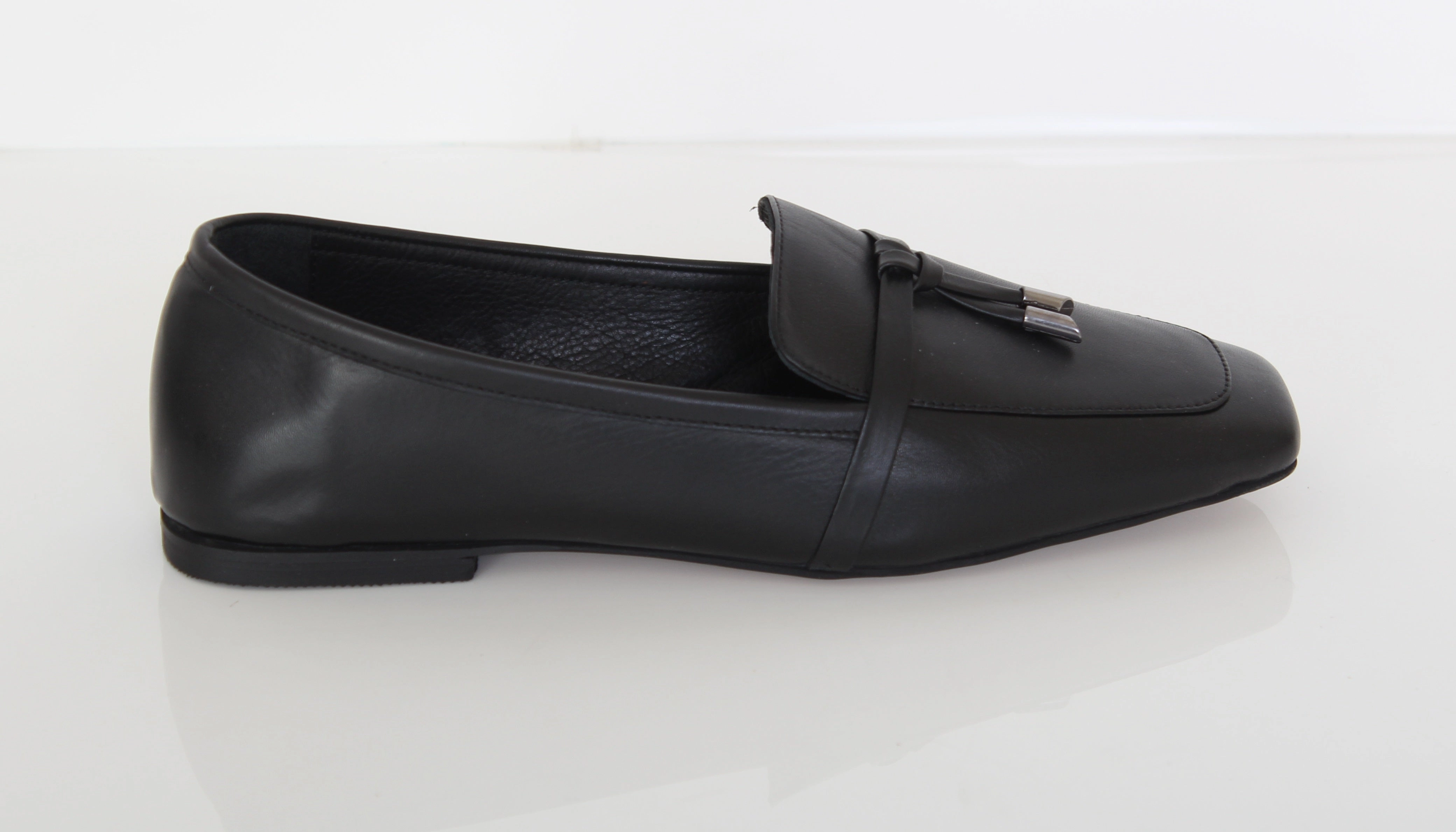 ALPER Ballerine with Tassels Street Edge Lace Up Style