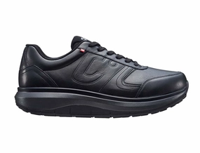 Mens Wave Wide-Fit Cancun SR Black Trainers Cyber Mode Anytime Go