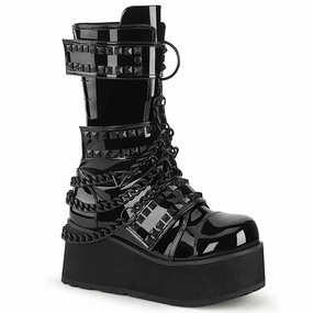 Core Flex TRASHVILLE-138 Black Patent
