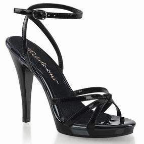 FLAIR-436 Black Patent/Black Minimalist
