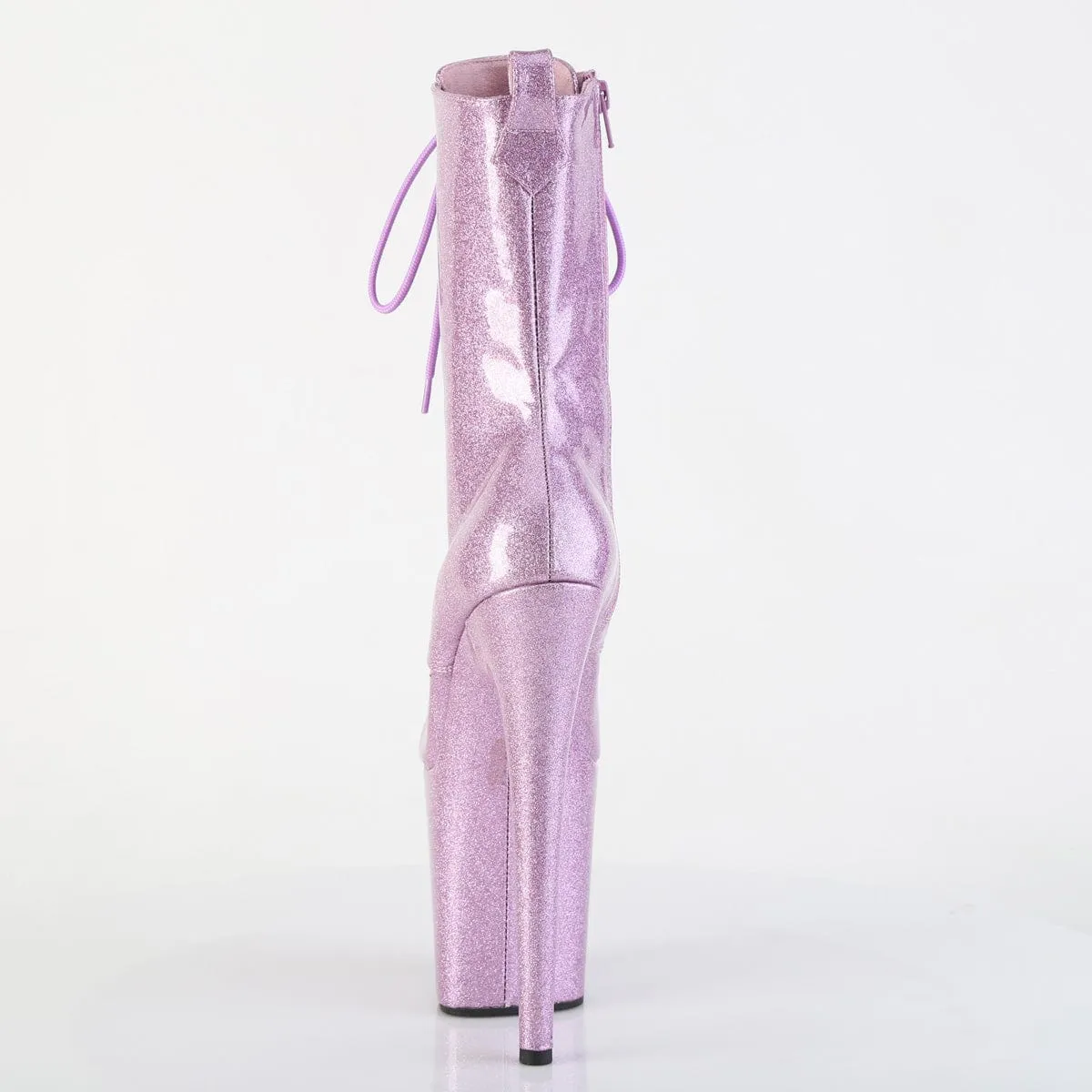 FLAMINGO-1040GP Lilac Glitter Patent/M Cushioned heel