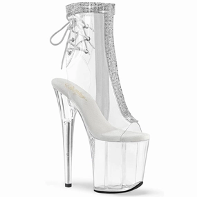 All-Purpose Use Street Sound FLAMINGO-1018C-2RS Clear-Rhinestones/Clear